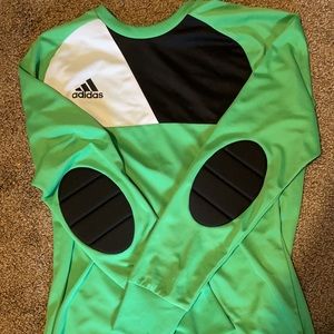 Adidas Mens Medium Soccer Goalkeeper Jersey